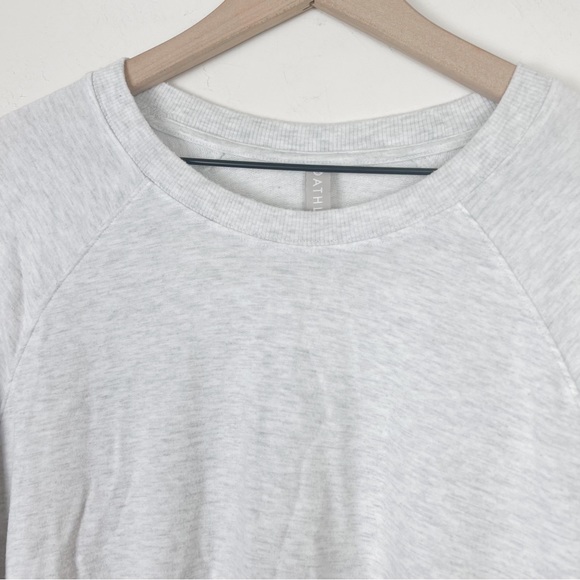 Athleta Mindset Crew Sweatshirt in Super Soft Heather Gray - Picture 7 of 16